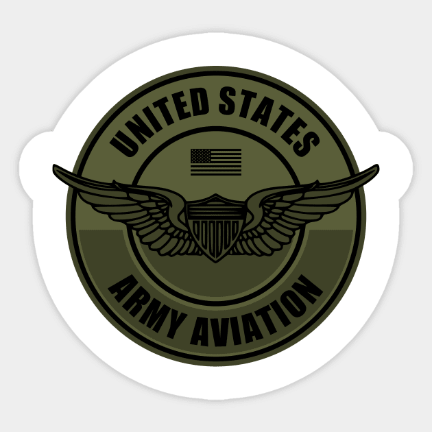 United States Army Aviation Sticker by Firemission45